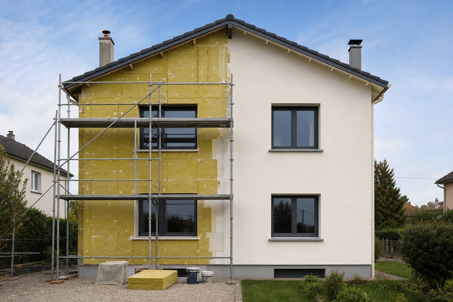 Visuel premium 13 d’isolation extérieure dans la Marne